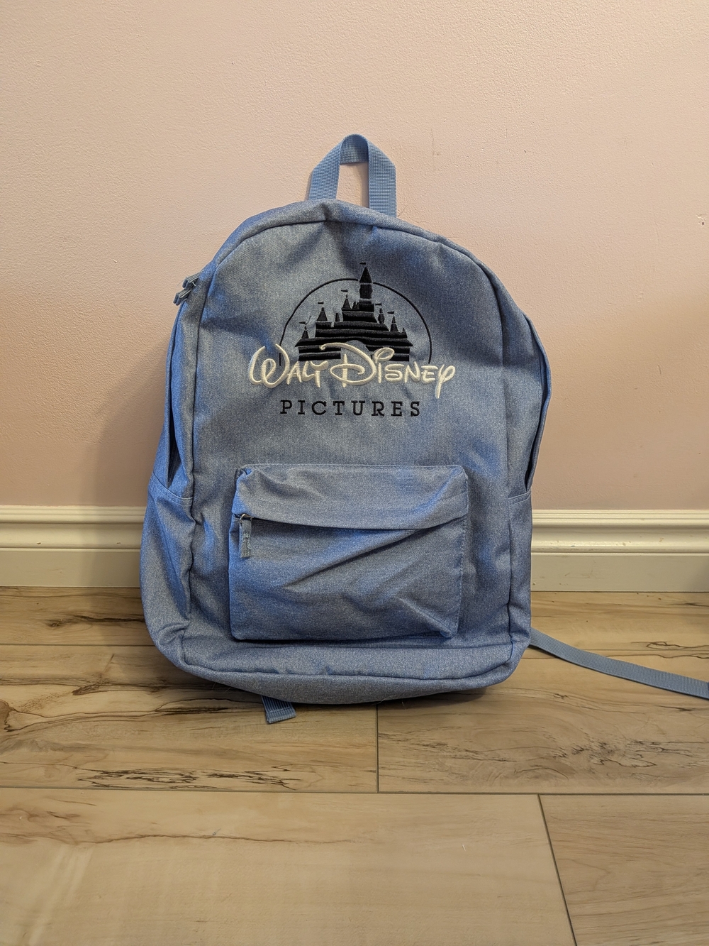 Disney ' Walt Disney Pictures' Light Blue Backpack
